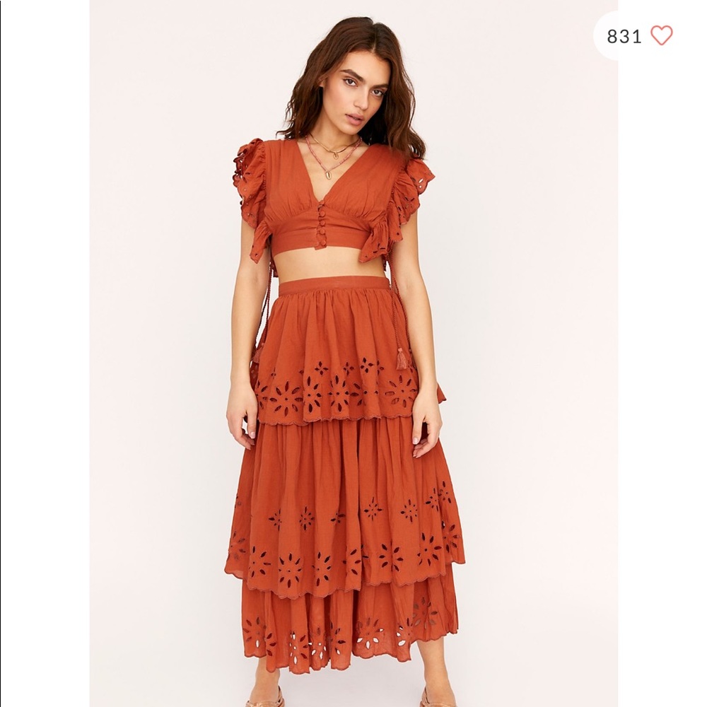 Free people bali high tea skirt